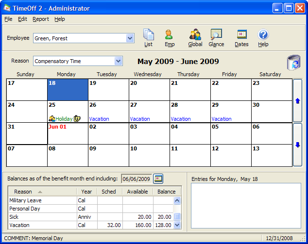 track vacation and sick time vacation tracking is easy with our